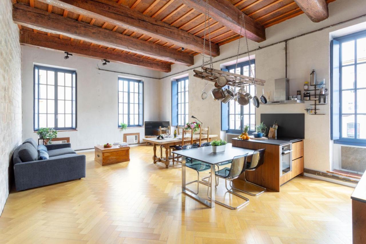 Sunny Stylish Spacious Loft In Old-Port Marseille Luaran gambar