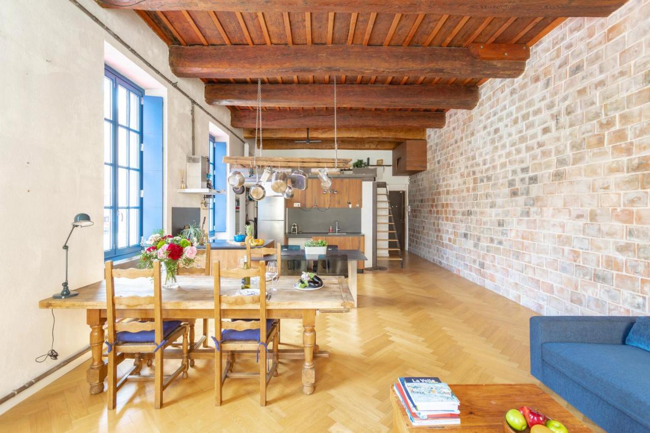 Sunny Stylish Spacious Loft In Old-Port Marseille Luaran gambar