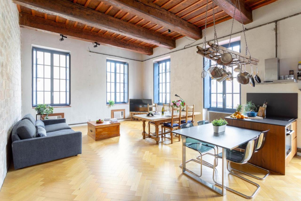 Sunny Stylish Spacious Loft In Old-Port Marseille Luaran gambar