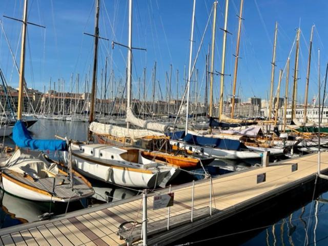 Sunny Stylish Spacious Loft In Old-Port Marseille Luaran gambar